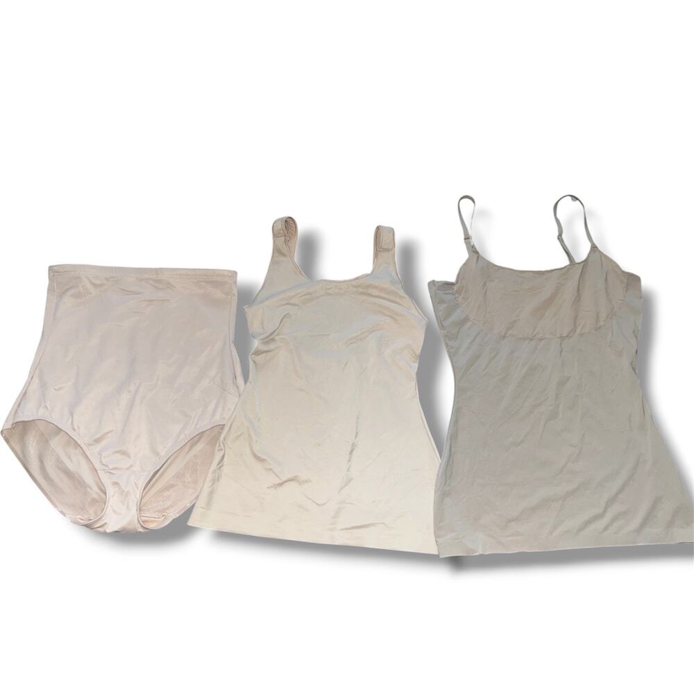 3-Piece Neutral Shapewear Bundle – TC Fine Intimates & Spanx (XL)
